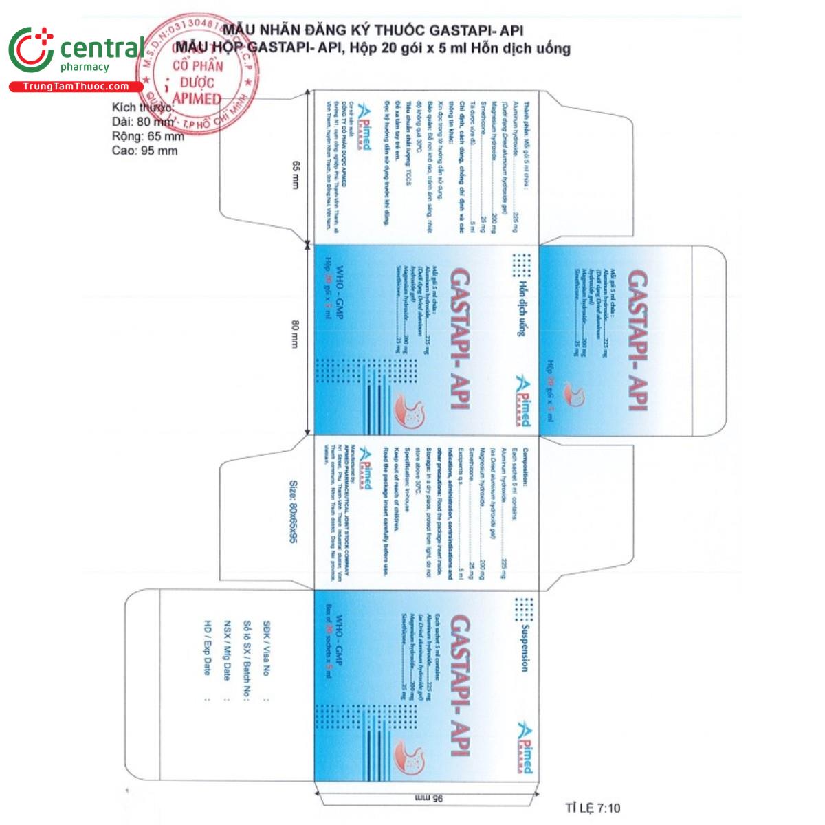 gastapi api 5ml 4 M5074 gastapi api 5ml 4 M5074