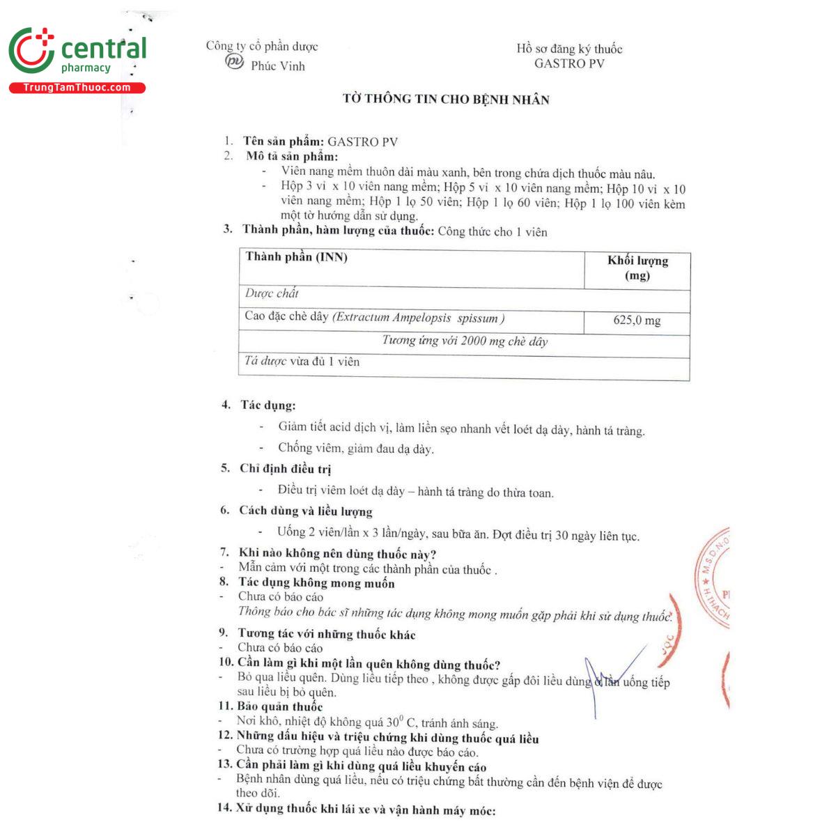gastro pv 13 L4627 gastro pv 13 L4627