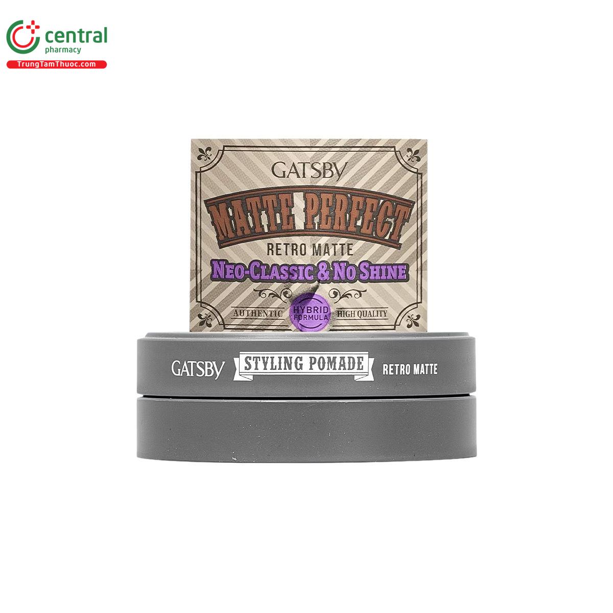 gatsby styling pomade retro matte 3 J3260