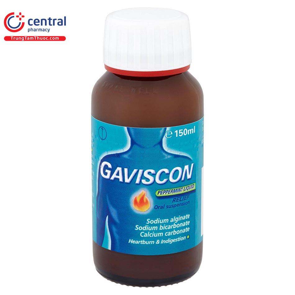 gaviscon liquid peppermint 150ml 2 H2583
