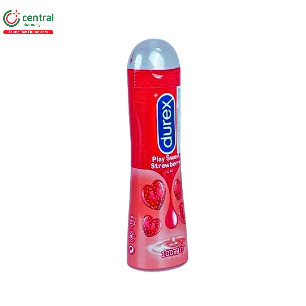 gel boi tron durex play sweet strawberry 100ml 2 V8854