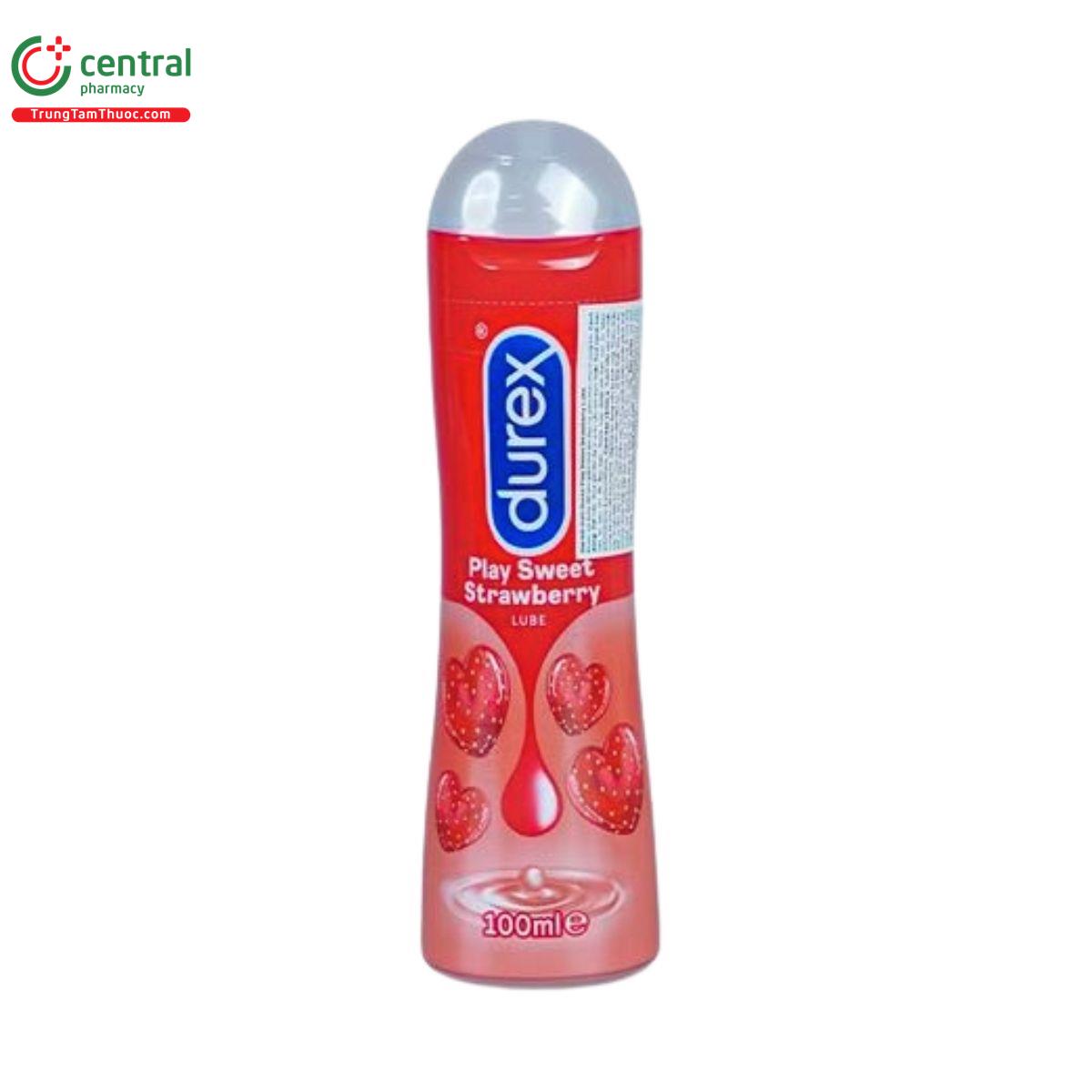 gel boi tron durex play sweet strawberry 100ml 3 O6217