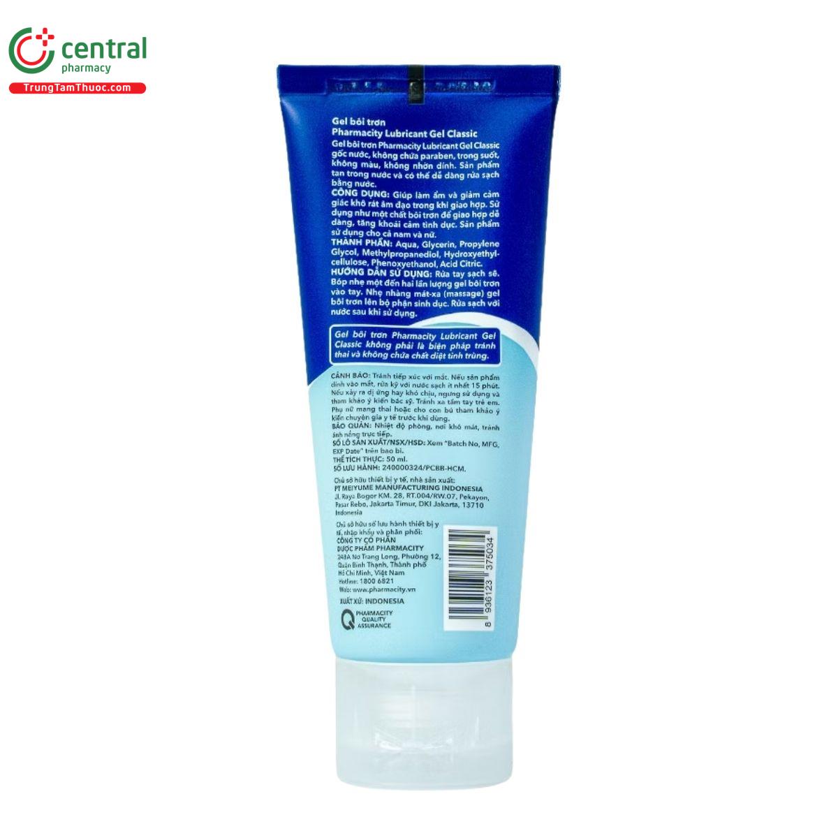 gel boi tron pharmacity lubricant gel classic 3 Q6302