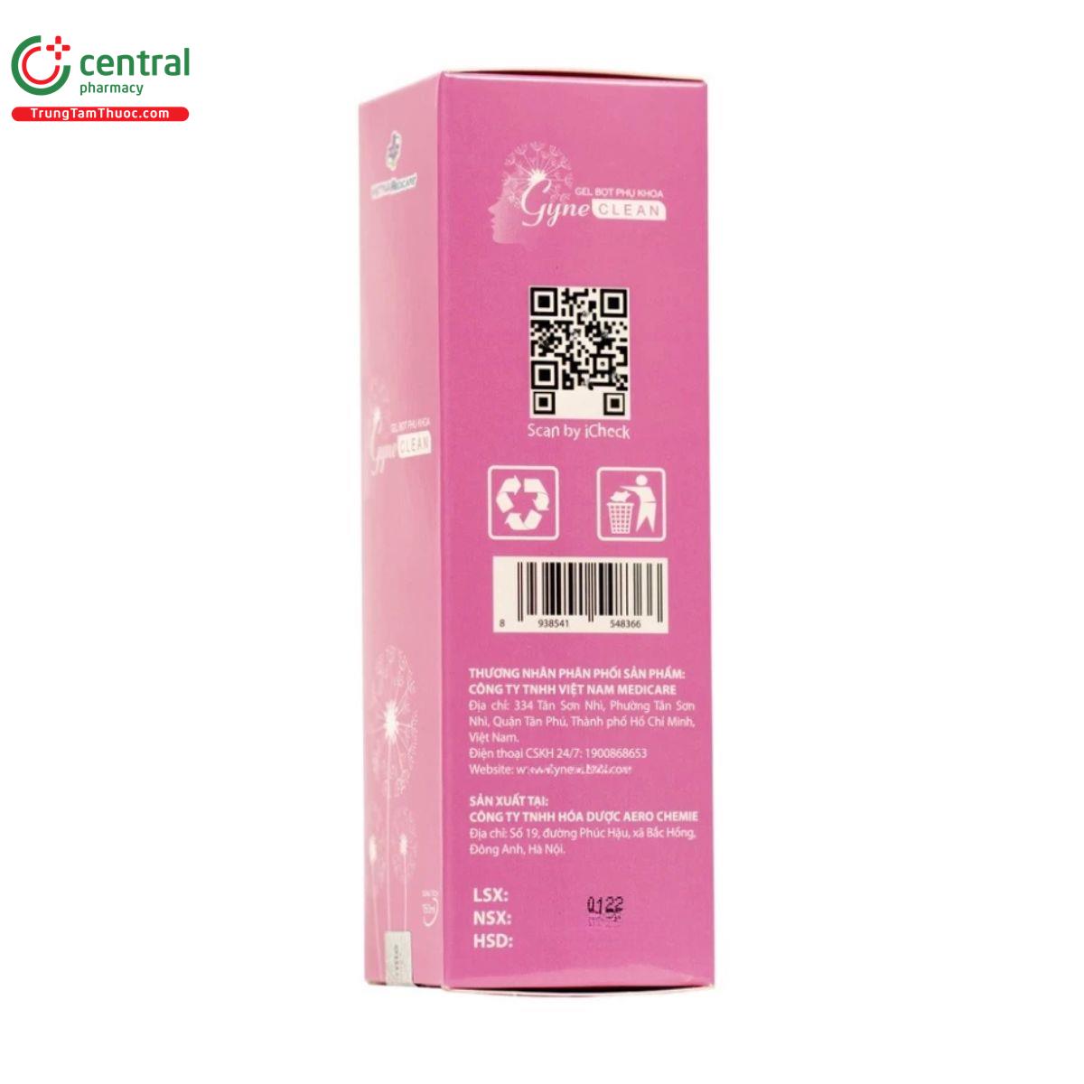 gel bot phu khoa gyne clean 5 N5177