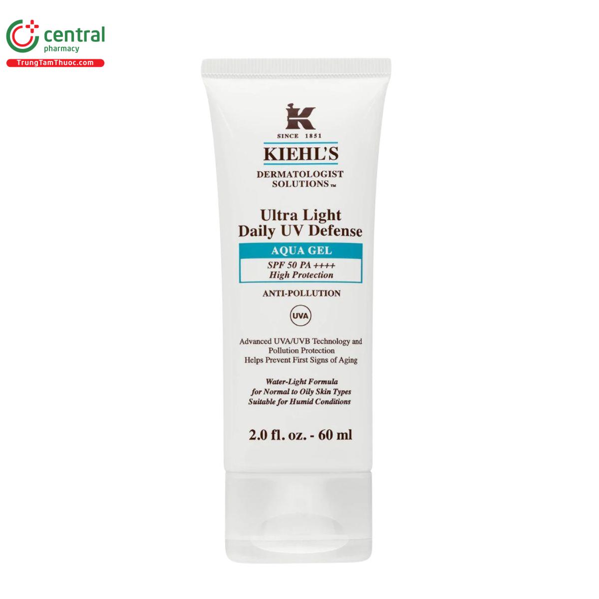 gel chong nang kiehls ultra light daily uv defense aqua gel 1 M5242