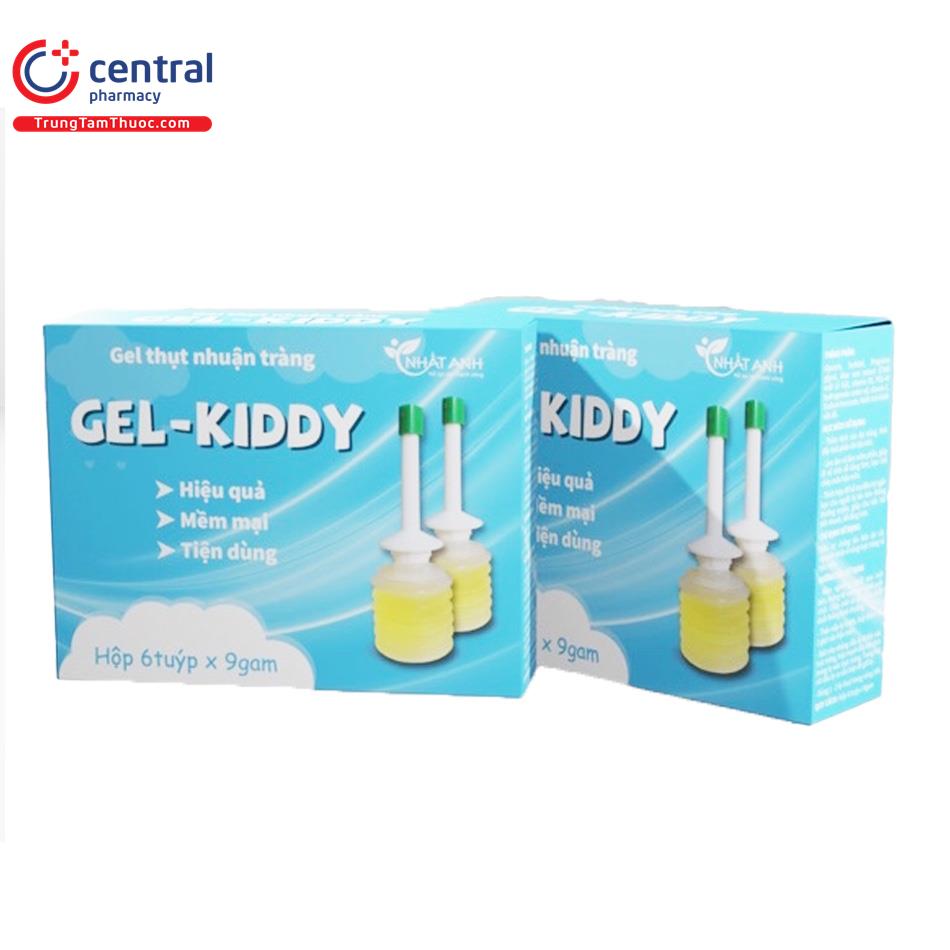 [CHÍNH HÃNG] Gel thụt nhuận tràng GelKiddy 9g thải phân dễ dàng hơn