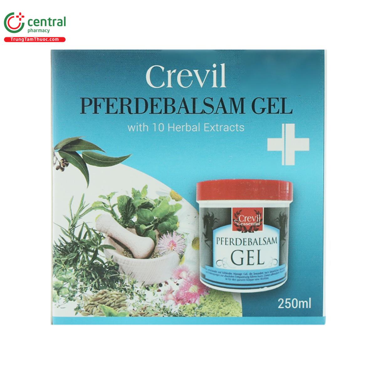 gel massage crevil essential pferdebalsam 250ml 3 V8485