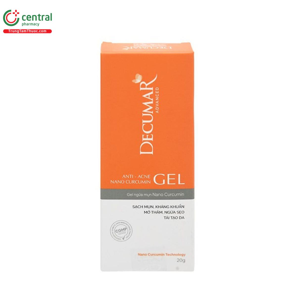 gel ngua mun nano curcumin decumar 8 U8322