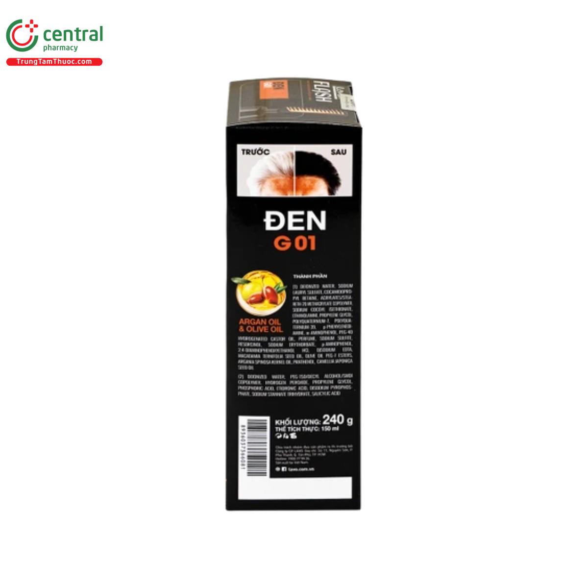 gel nhuom toc phu bac lavox flash den g01 7 C0827