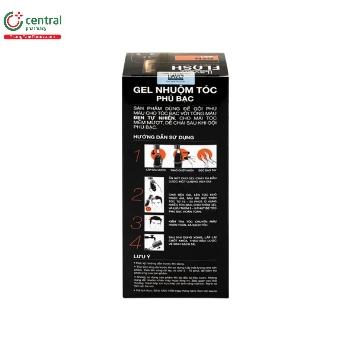 gel nhuom toc phu bac lavox flash den g01 8 I3554