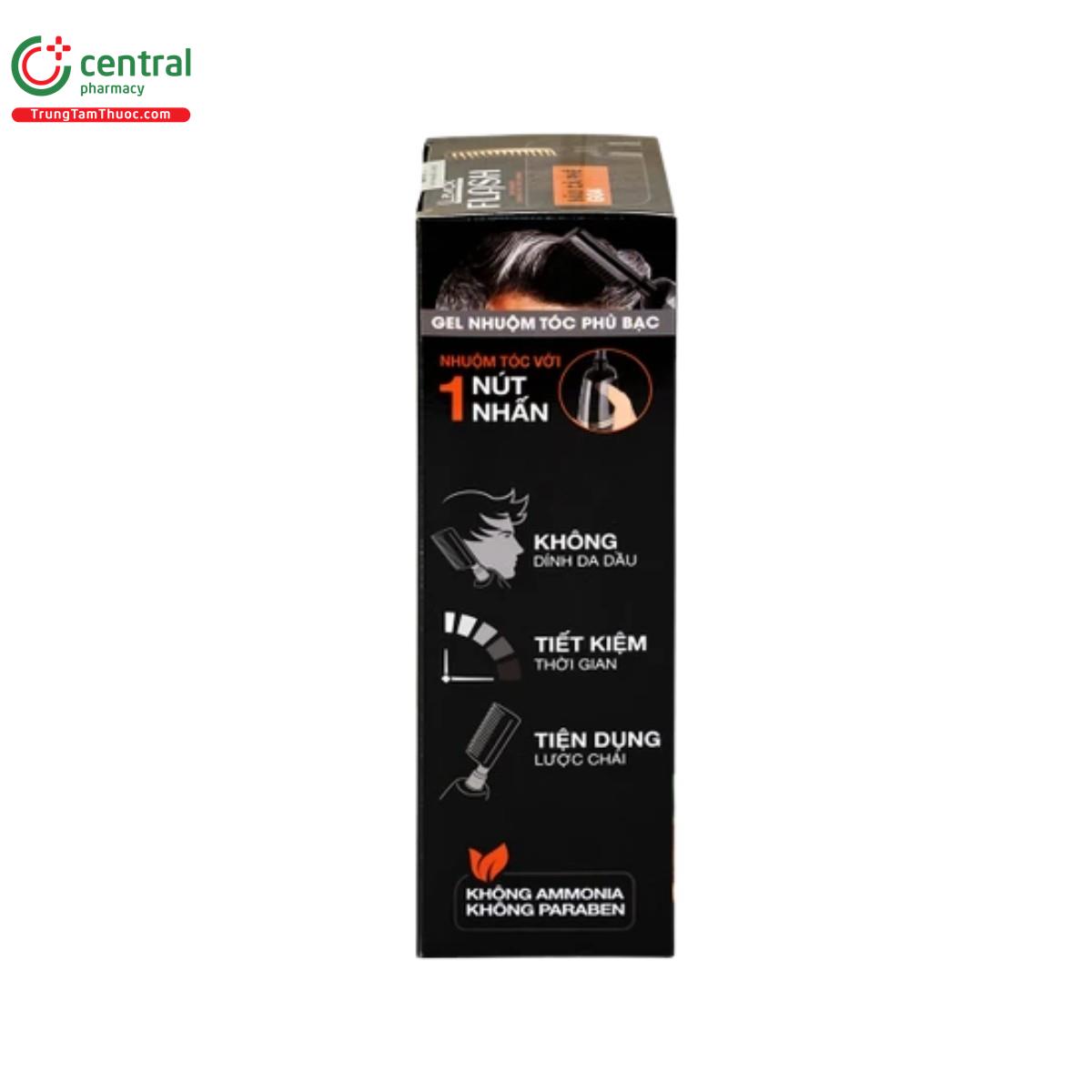 gel nhuom toc phu bac lavox flash nau ca phe g04 6 C0412