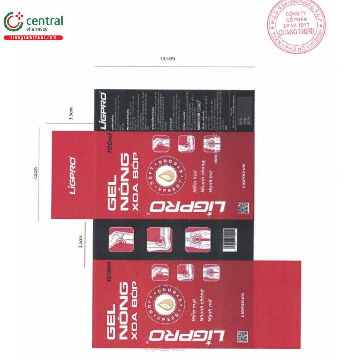 gel nong xoa bop ligpro 10 P6585 gel nong xoa bop ligpro 10 P6585