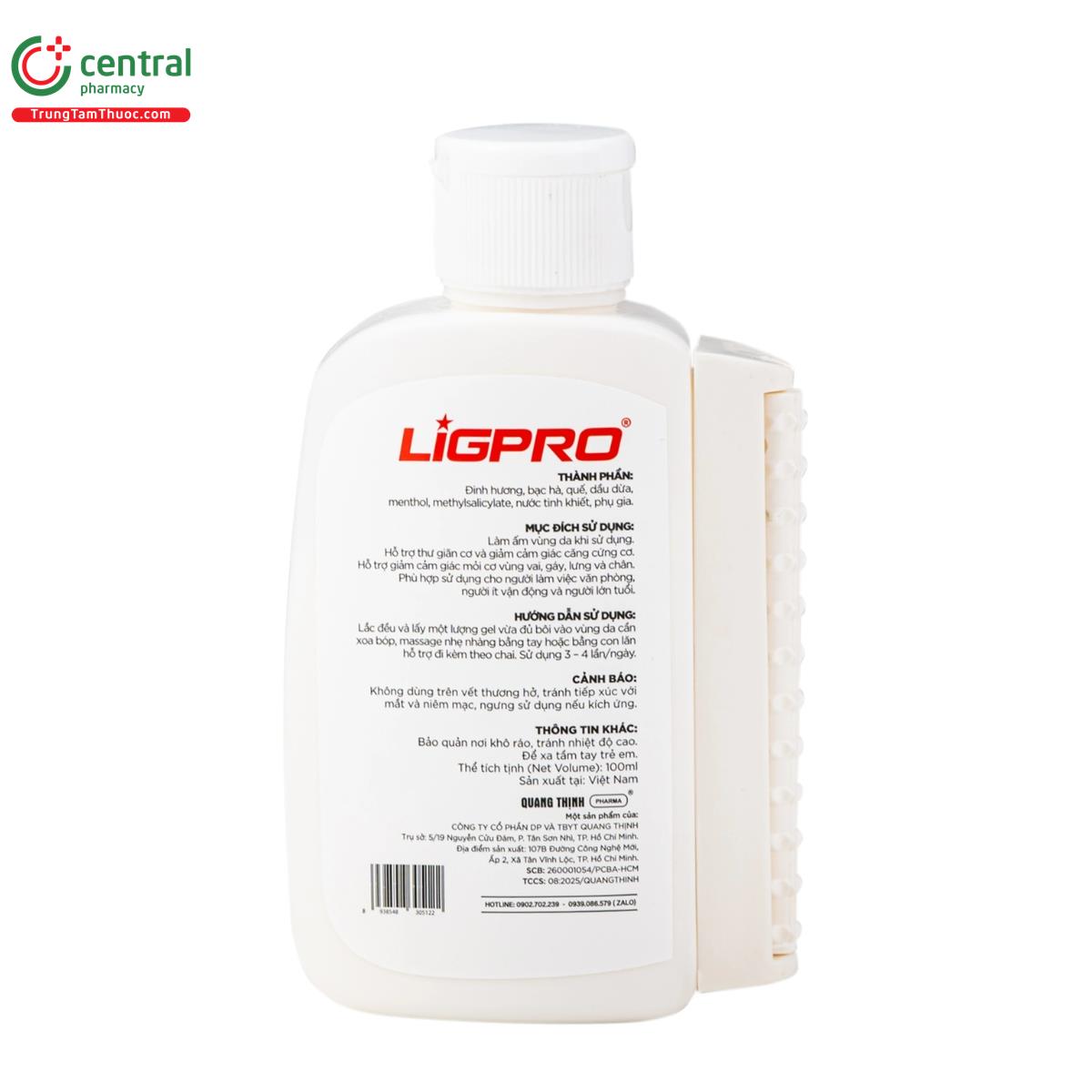 gel nong xoa bop ligpro 9 I3848 gel nong xoa bop ligpro 9 I3848