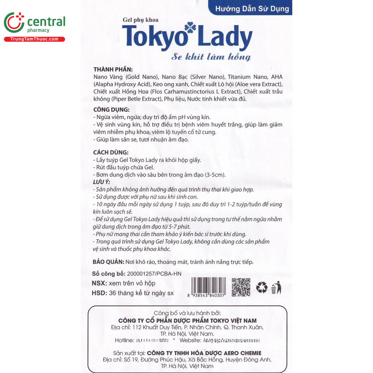 gel phu khoa tokyo lady 8 F2661