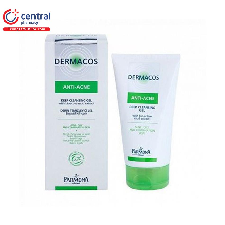 gel rua mat dermacos anti acne deep cleansin 1 P6620