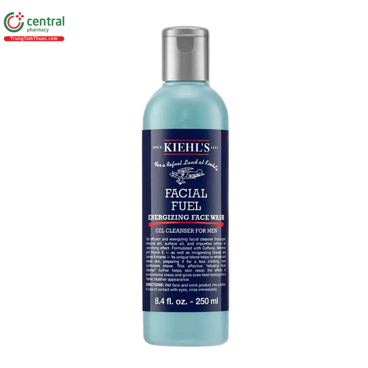gel rua mat kiehls facial fuel energizing face wash 1 E1044