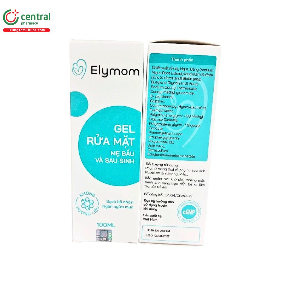gel rua mat me bau va sau sinh elymom 3 B0777