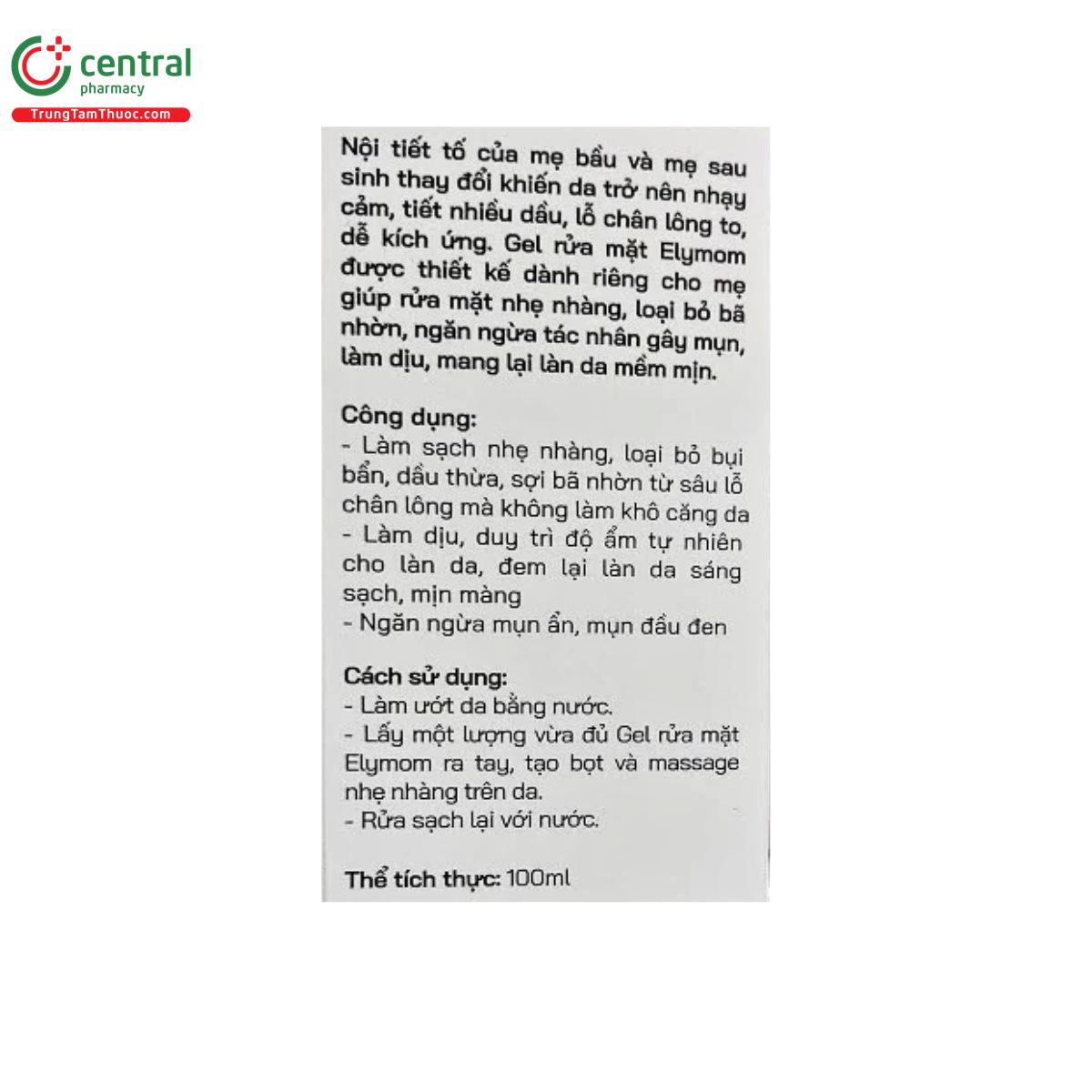 gel rua mat me bau va sau sinh elymom 5 B0670