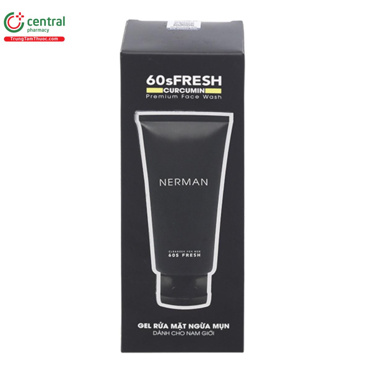 gel rua mat nerman nano curcumin 60s fresh 100ml 2 V8886