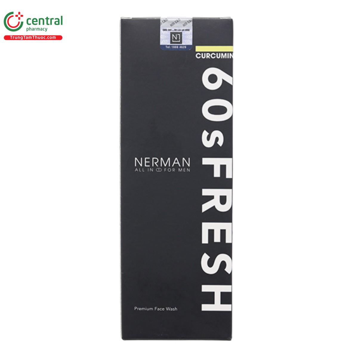 gel rua mat nerman nano curcumin 60s fresh 100ml 3 A0063