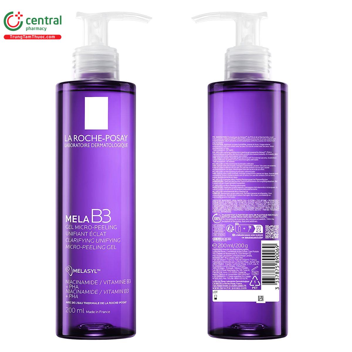 gel rua mat roche posay mela b3 chai 200ml 1 L4226