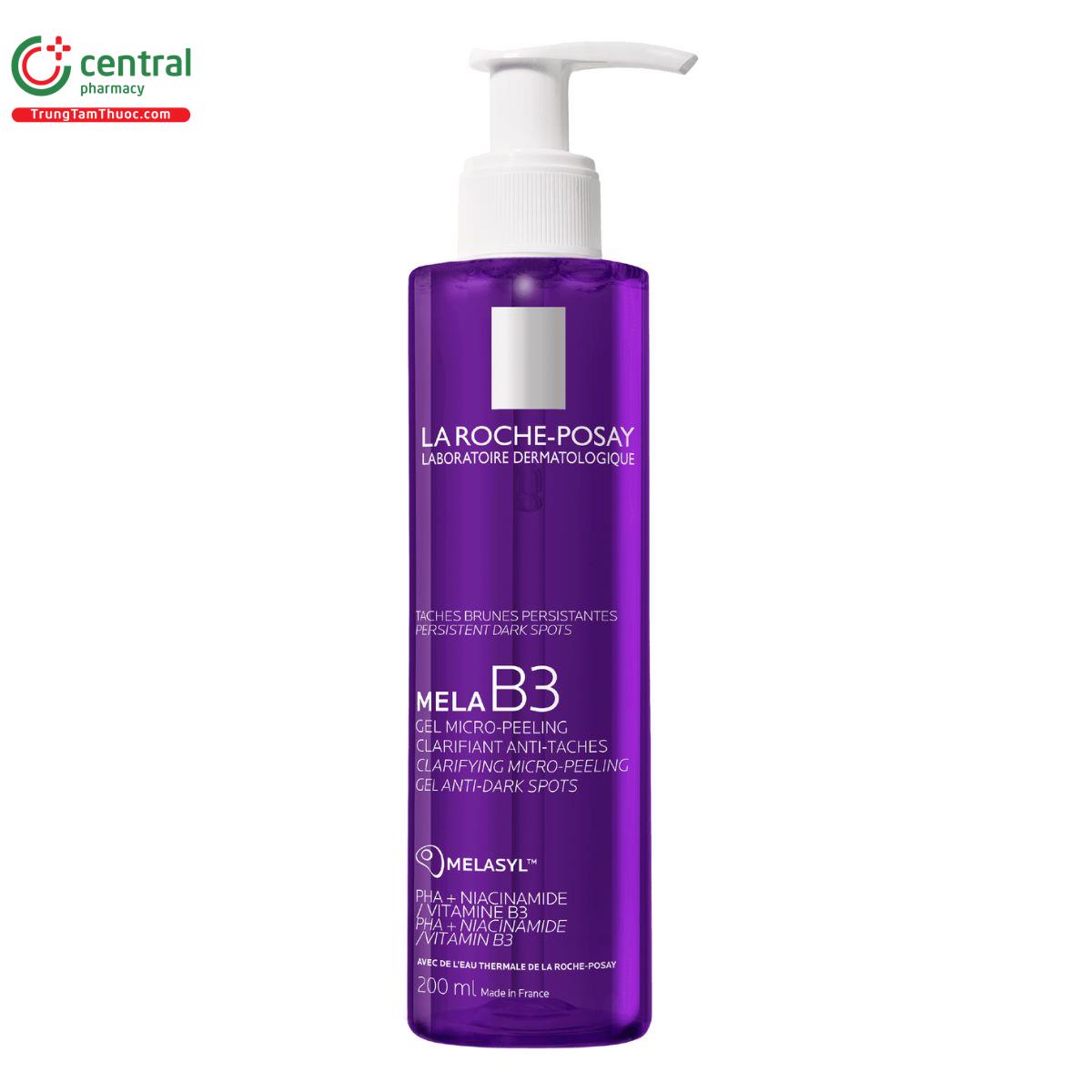 gel rua mat roche posay mela b3 chai 200ml 2 N5132