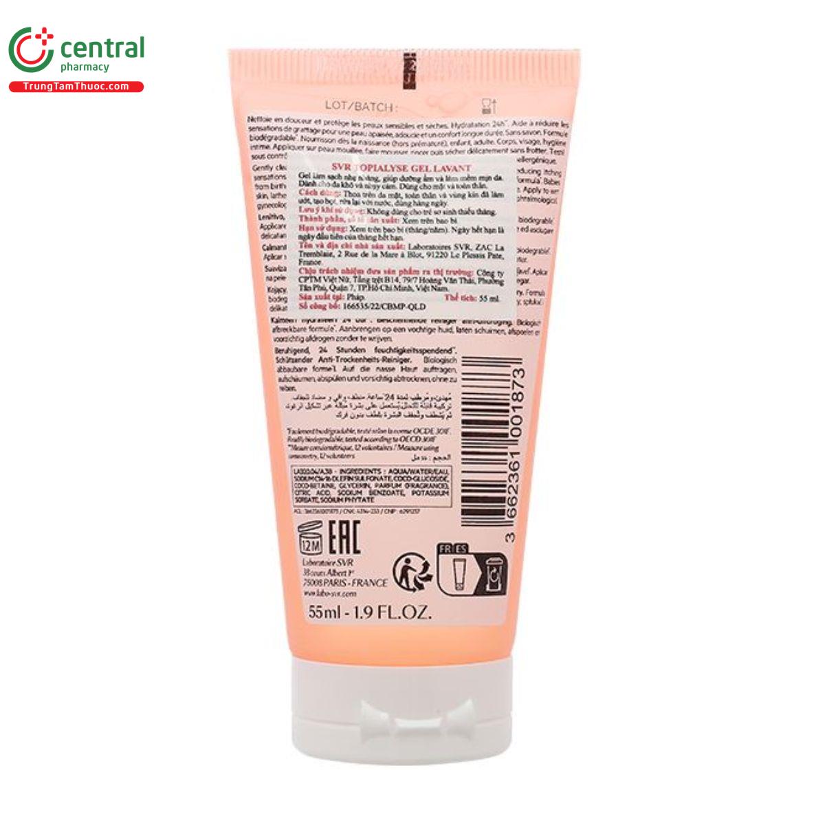 gel rua mat svr topialyse gel lavant 2 K4227 gel rua mat svr topialyse gel lavant 2 K4227