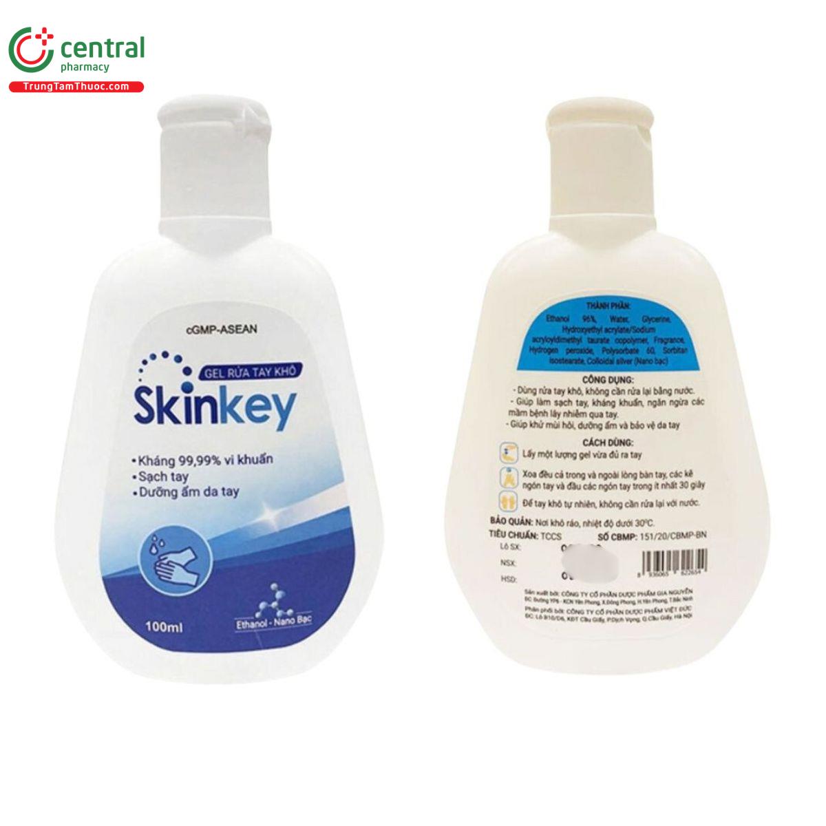 gel rua tay kho skinkey 6 G2266