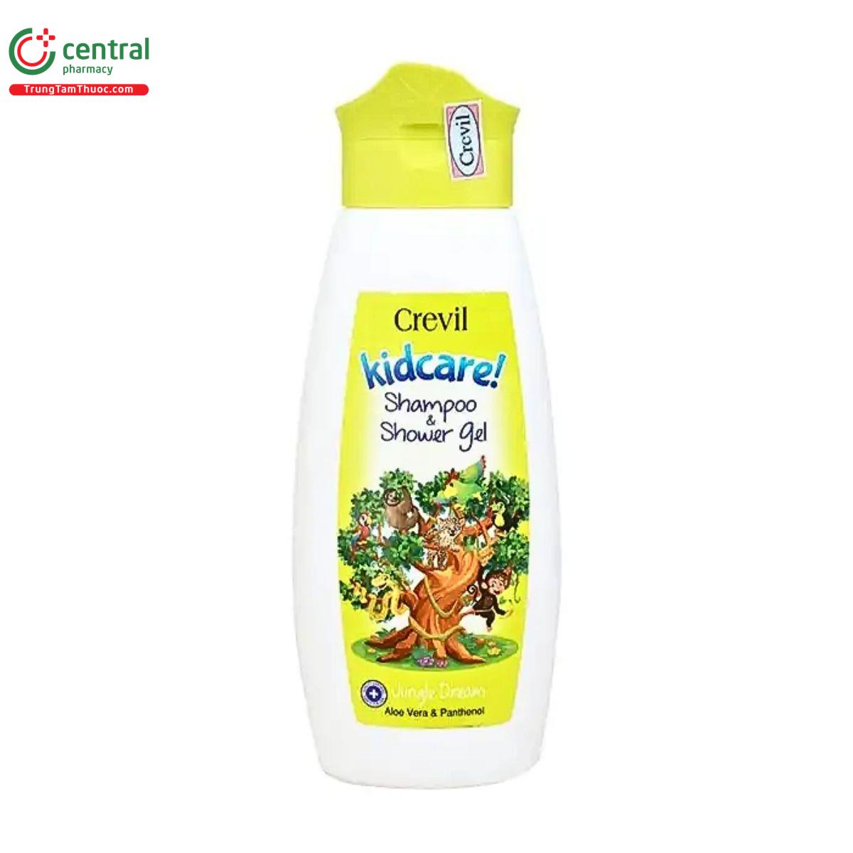 gel tam goi crevil kidcare shampoo shower gel 1 R7320