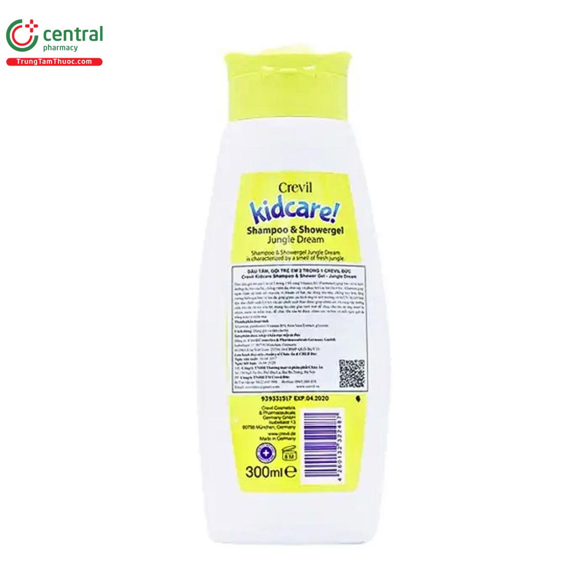 gel tam goi crevil kidcare shampoo shower gel 2 U8318