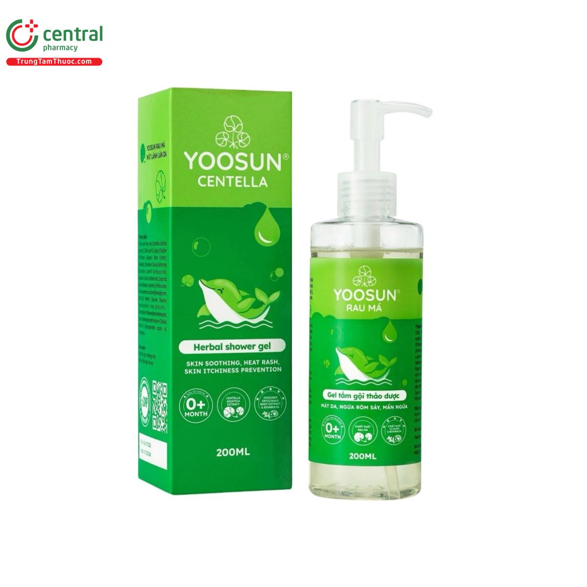 gel tam goi thao duoc yoosun rau ma 3 O5650