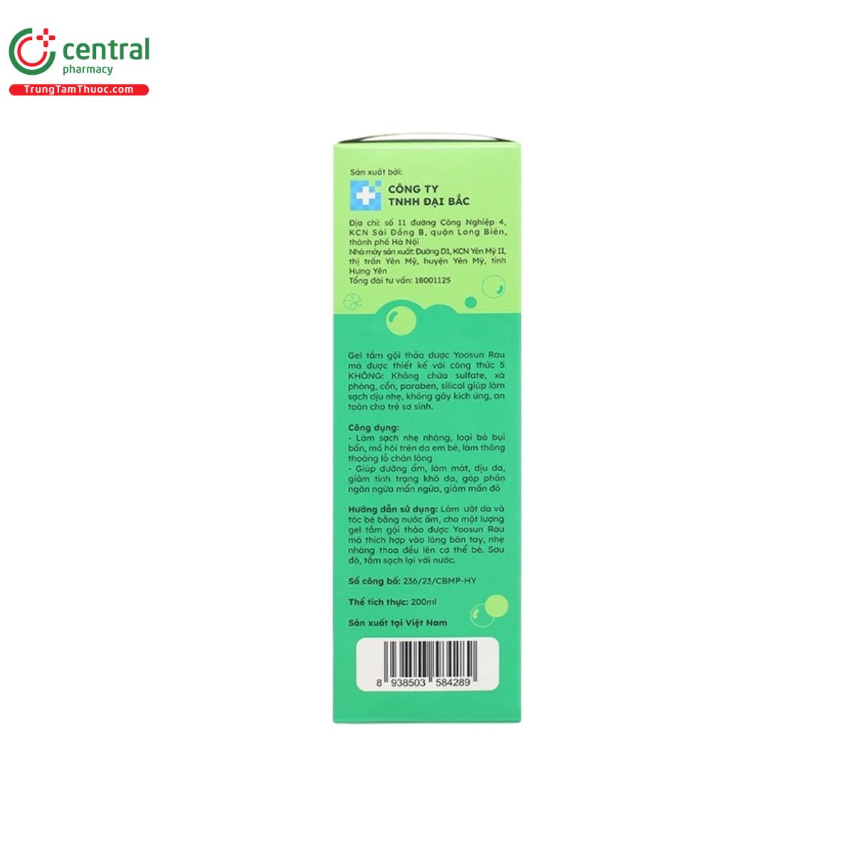 gel tam goi thao duoc yoosun rau ma 8 L4758