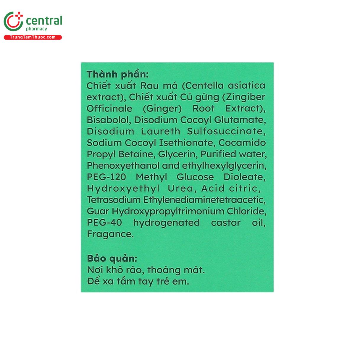 gel tam goi thao duoc yoosun rau ma 9 O6847