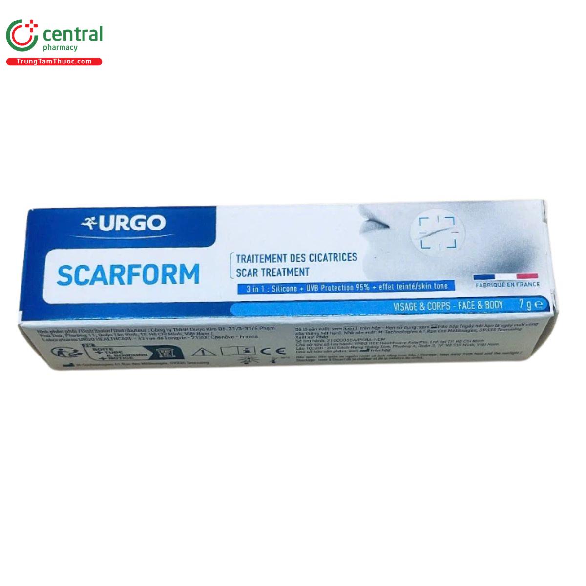 gel urgo scarform 7g 10 O6264