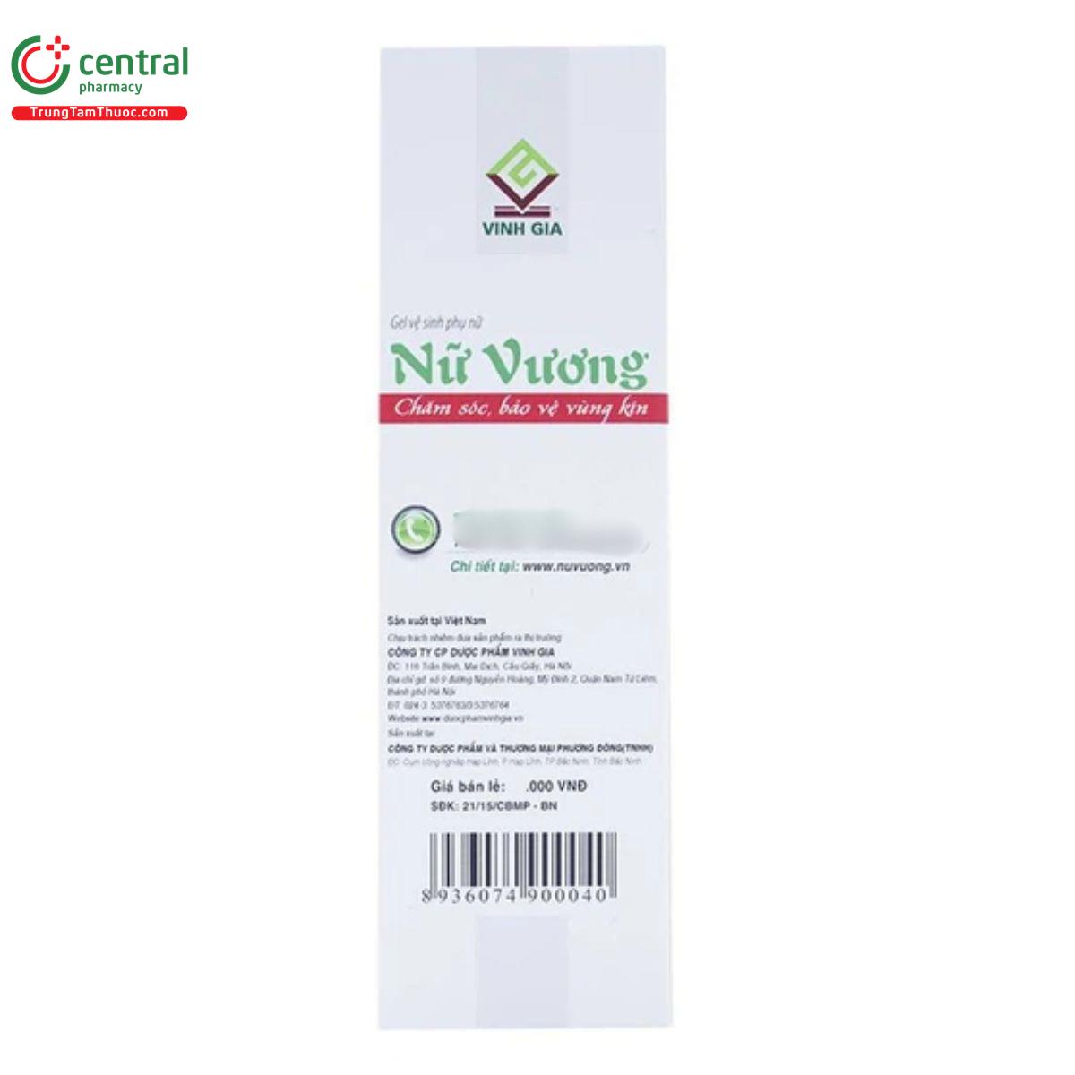 gel ve sinh phu nu nu vuong 3 M5070