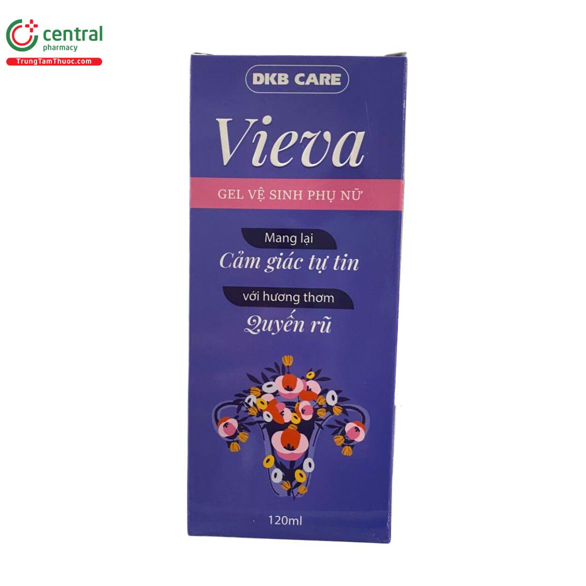 gel ve sinh phu nu vieva dkb care lady 120ml 2 U8666