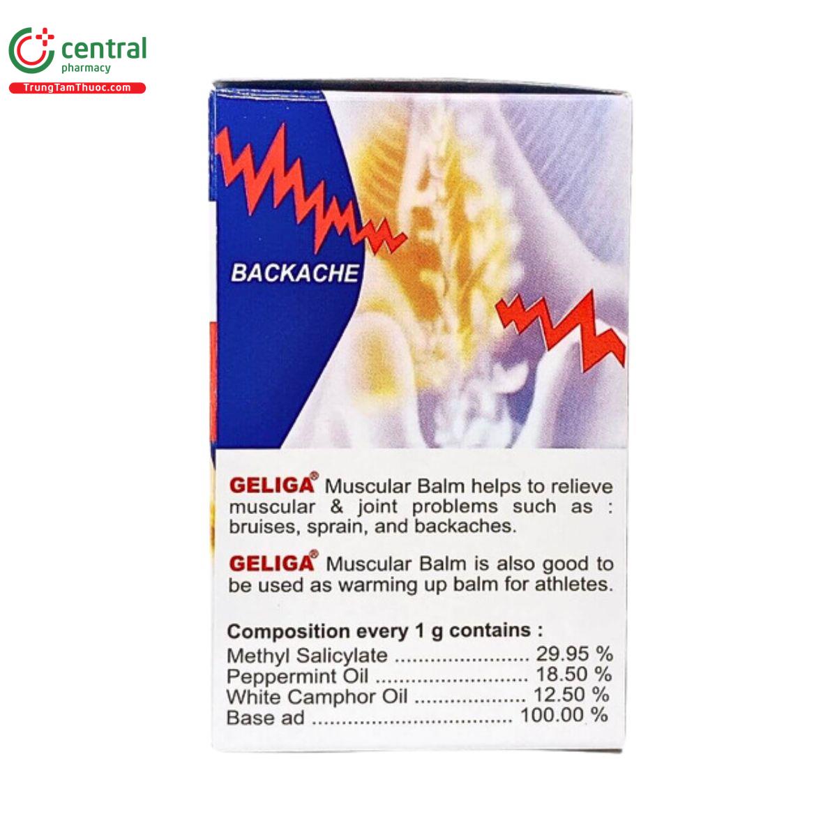 gelia muscula balm 5 O5505