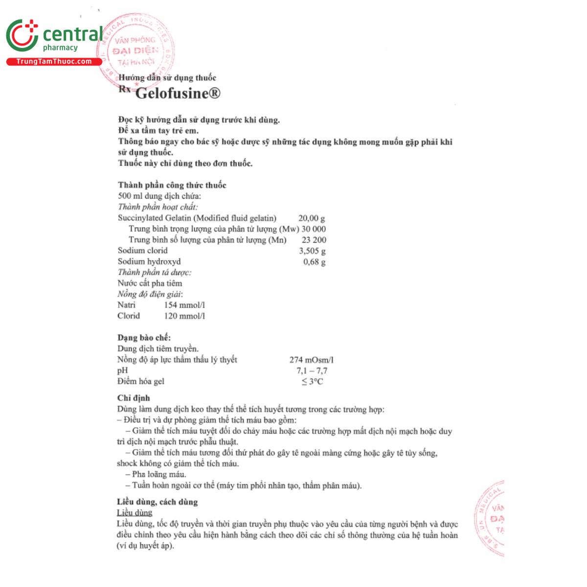 gelofusine 500ml 4 S7048 gelofusine 500ml 4 S7048