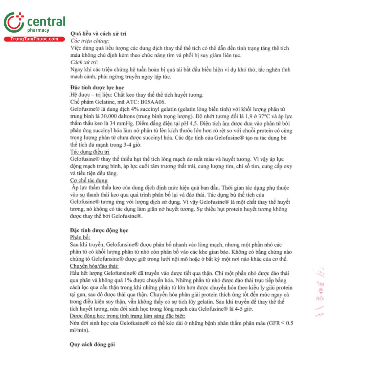 gelofusine 500ml 7 M5883 gelofusine 500ml 7 M5883