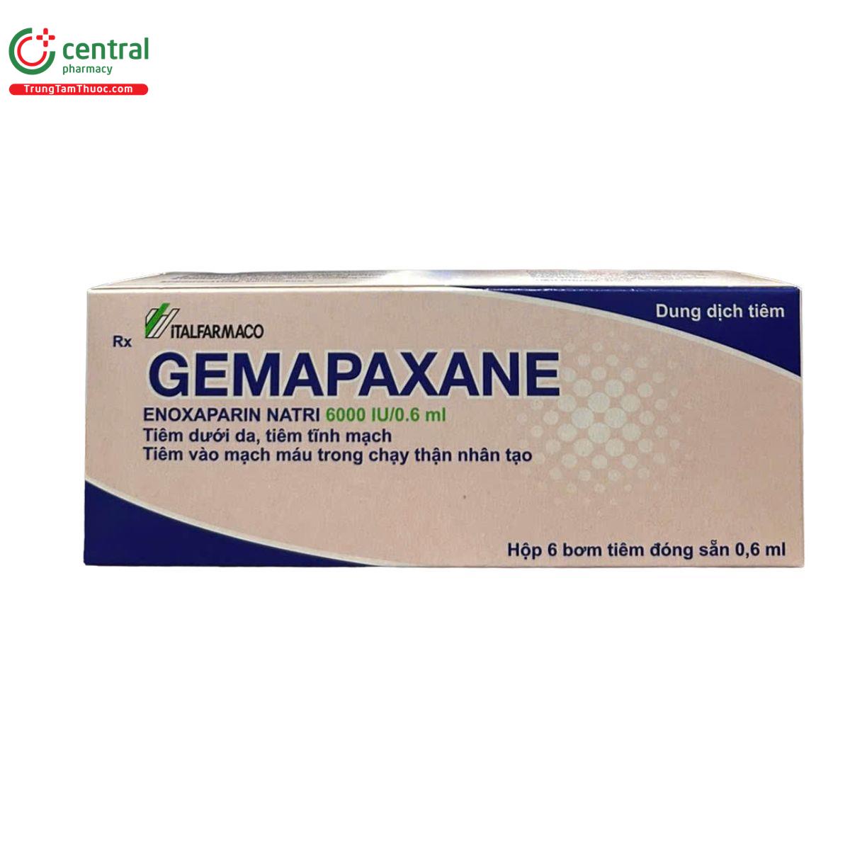 gemapaxane 6000 iu 06ml 1 S7038