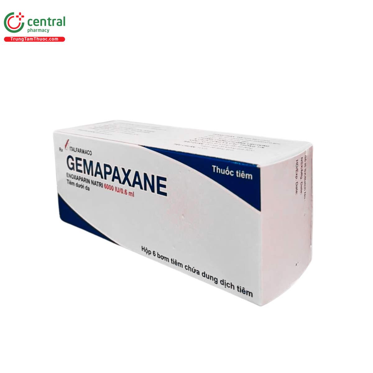 gemapaxane 6000iu 06 ml 4 U8687