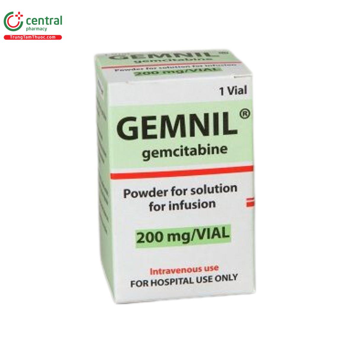 gemnil 200mg vial 2 D1725