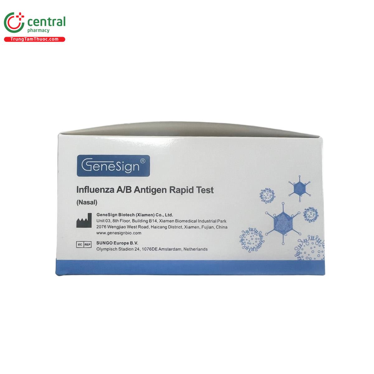 GeneSign™ Influenza A/B Antigen Rapid Test Combo