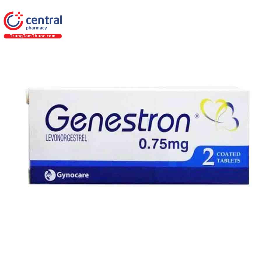 [CHÍNH HÃNG] Thuốc Genestron 0.75mg Ngừa thai hiệu quả