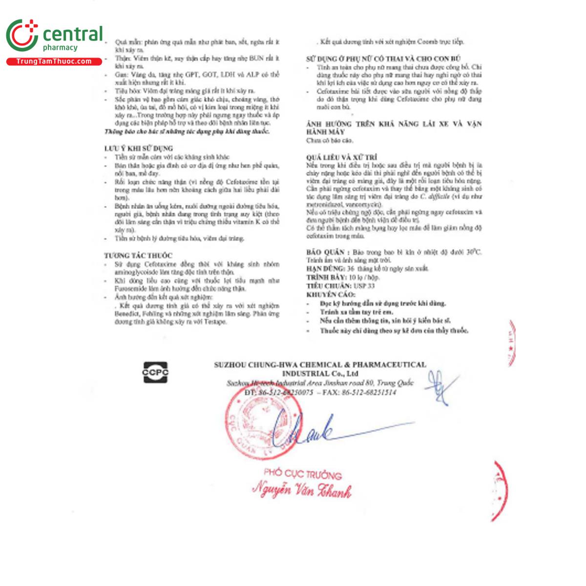 genotaxime 1g 7 J3323