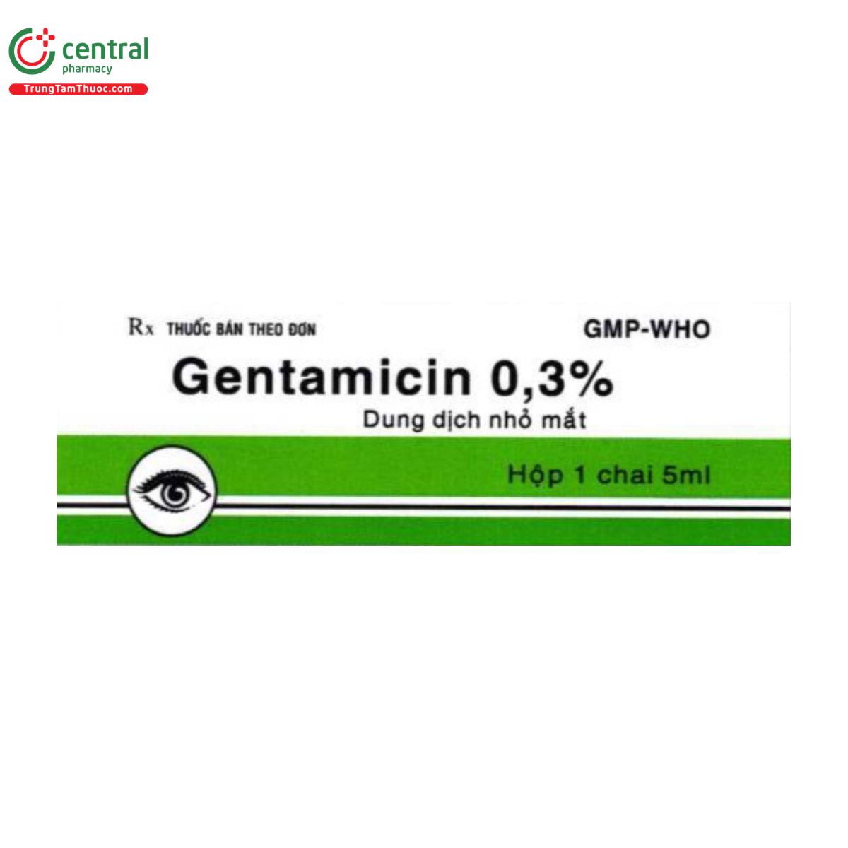 gentamicin 03 vidipha 3 D1687