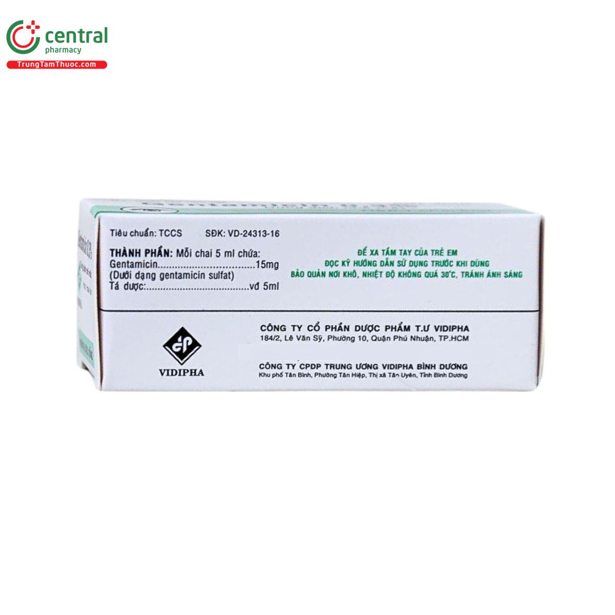 gentamicin 03 vidipha 6 D1272