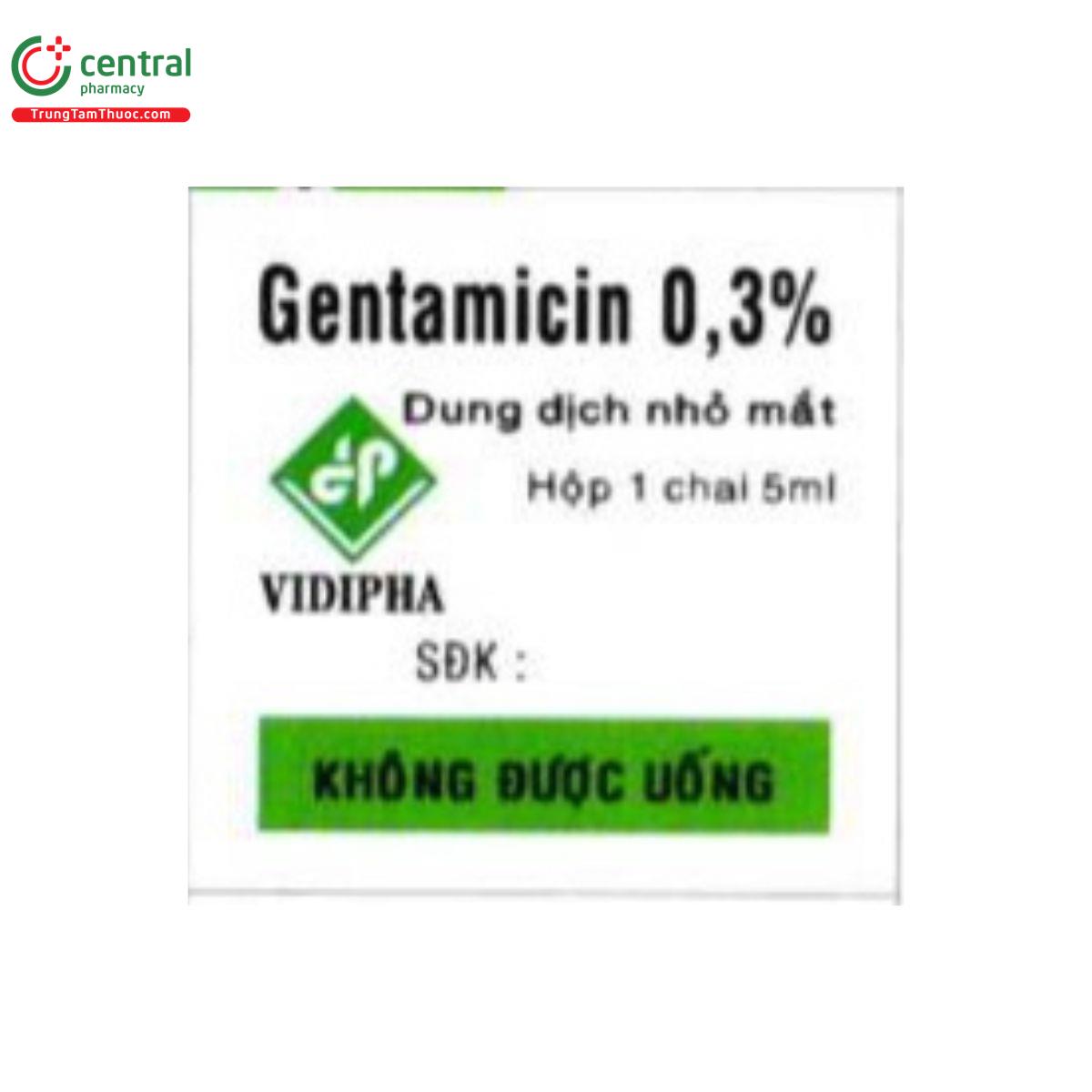 gentamicin 03 vidipha 7 S7445