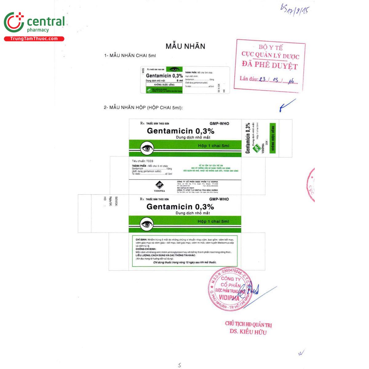 gentamicin 03 vidipha 9 J4237