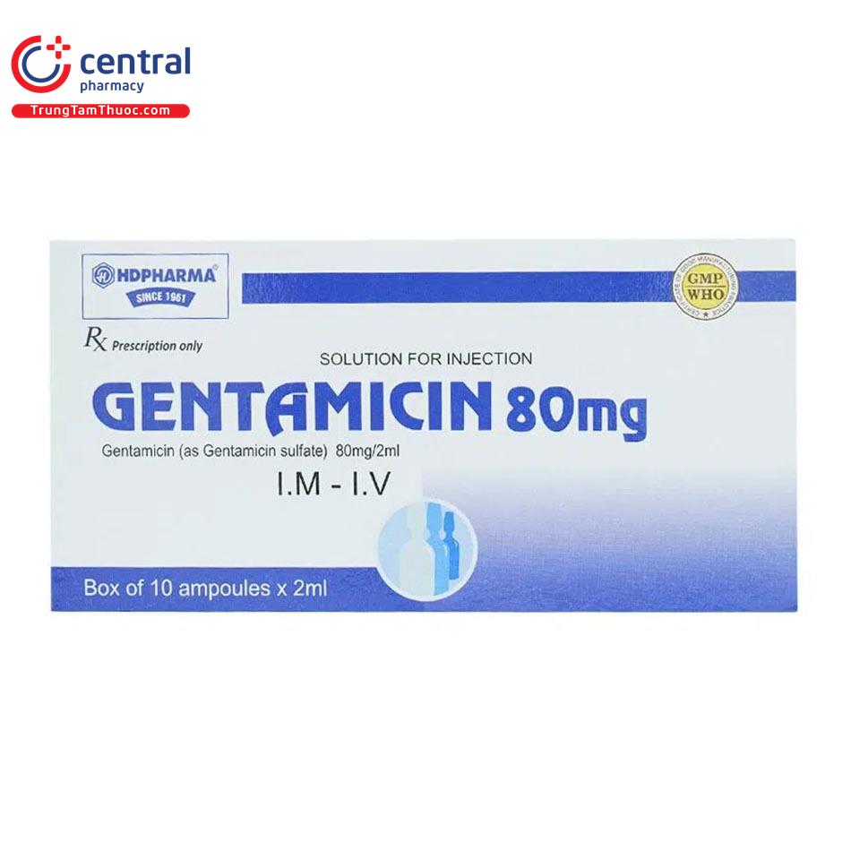 gentamicin hdpharma 5 L4451